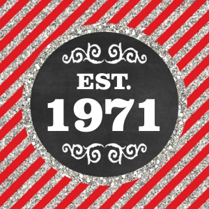 Red and Silver Cupcake Toppers (RE1004A) design preview