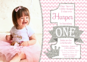 Princess Invitation (PS1008SW) design preview