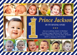 Prince Invitation (PE1008RT) design preview