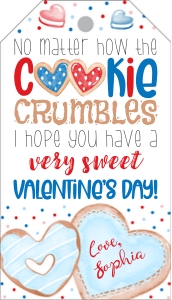 Valentine Gift Tag (VA2305NB) design preview