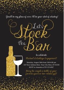 Stock the Bar Invitation (SR1608BV) design preview