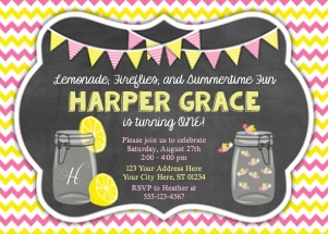 Lemonade Invitation (LE1008FN): Lemonade Invitation (LE1008FN)