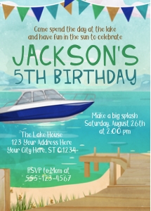 Lake Invitation (LK1008NB) design preview