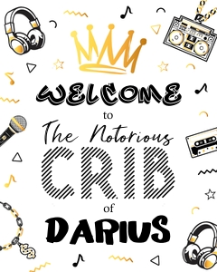 Notorious One Poster NO1011WWP design preview