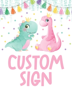 Dinosaur Sign DI1010GPC: Dinosaur Sign DI1010GPC