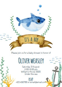 invitation-baby-shower-baby-shark-boy: C02 > Baby Shower Bundle > baby shark