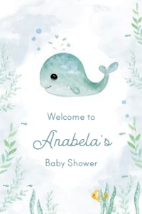 welcome-sign-baby-whale-24x36: c05 > welcome sign >baby whale