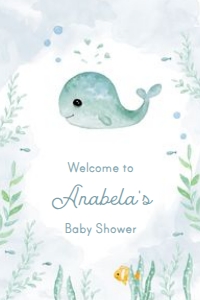 welcome-sign-baby-whale-20x30: c05 > welcome sign >baby whale
