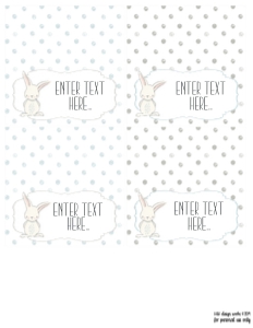 bunnybluefoodlabel: bunny blue food labels