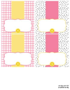 Lemonade Food Labels: Lemonade Food Labels