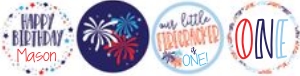4th of July Cupcake Set design preview