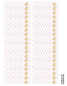 Little Pumpkin Pink Water Color Straw Flags *NOT EDITABLE: Little Pumpkin Birthday Pink Set