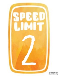 Construction Speed Limit Sign Large: Construction Party Set