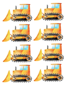 Construction Cutouts: Construction Party Set