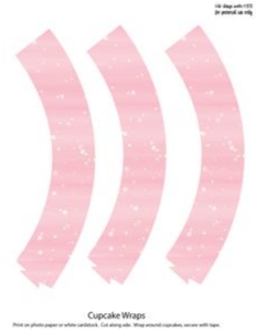 Twinkle Twinkle Cupcake Wraps *NOT EDITABLE: Twinkle Twinkle Birthday Set