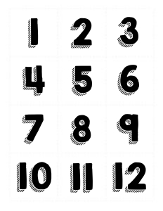 Cactus Classroom Calendar Numbers: Cactus Classroom Set