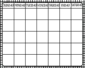 Farmhouse Classroom Calendar design preview