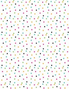 Bright Colors Classroom Number Cards design preview
