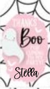 Boo Day Pink Favor Tag design preview