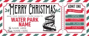 Christmas Voucher Water Park 1 design preview