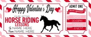 Valentine Voucher Horse 1: Valentine Voucher Horse 1