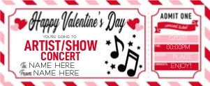Valentines Voucher Concert 1: Valentines Voucher Concert 1