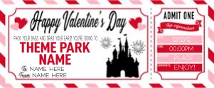 Valentines Voucher Theme Park 2 design preview