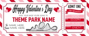 Valentines Voucher Theme Park 1 design preview