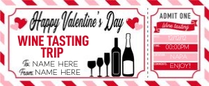 Valentines Voucher Wine 1 design preview