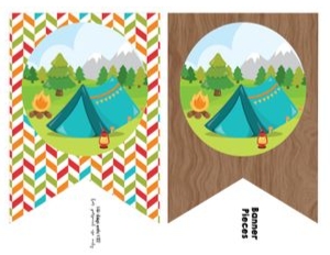 Camping Classroom Banner: Camping Classroom Set