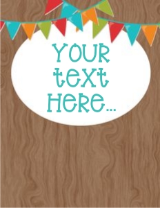Camping Classroom Binder Covers: Camping Classroom Set