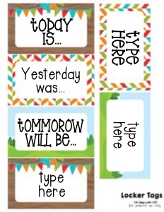 Camping Classroom Today, Tomorrow....: Camping Classroom Set
