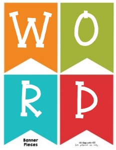 Camping Classroom Word Wall Banner: Camping Classroom Set