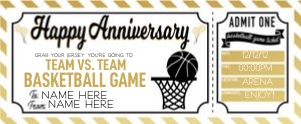 Anniversary Gold Voucher Basketball 1: Anniversary Gold Voucher Basketball 1