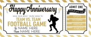 Anniversary Gold Voucher Football 1: Anniversary Gold Voucher Football 1