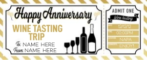 Anniversary Gold Voucher Wine 1 design preview