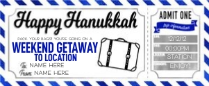 Hanukkah Voucher Weekend Getaway 1: Hanukkah Voucher Weekend Getaway 1