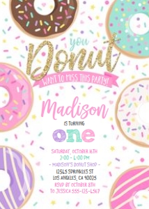 DonutInvitation: Donut Invitation