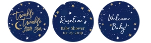 Twinkle twinkle little star cupcake toppers: Twinkle twinkle little star cupcake toppers