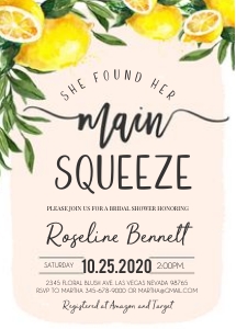 Main squeeze invitation 5 design preview