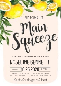 Main squeeze invitation 8 design preview