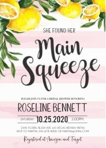 Main squeeze invitation 9 design preview