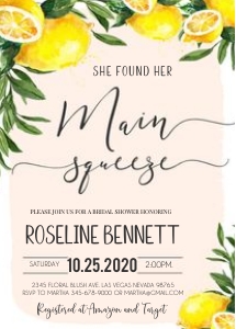 Main squeeze invitation 3 design preview