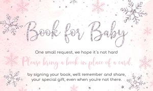 BCOS - Book for baby 2: BCOS - BABY ITS COLD OUTSIDE PINK AND SILVER SET