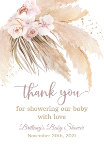 BH3 - Boho baby shower favor: BH3 - Boho baby shower favor