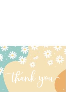 GR008 - Groovy baby shower thank you card: GR008 - Groovy baby shower Bundle