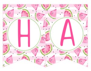 WM3 - Watermelon banner design preview