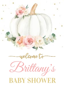 P1 - Pumpkin welcome sign 18x24: P1 - Pumpkin welcome sign