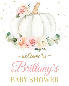 P1 - Pumpkin welcome sign  16x20: P1 - Pumpkin welcome sign