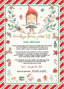 ELF003 - Goodbye from your elf design preview